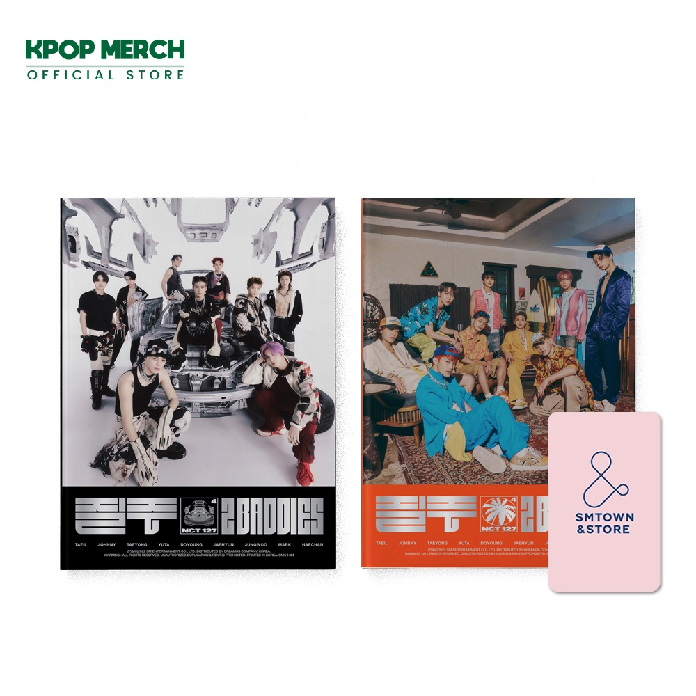 (SM Store POB) NCT 127-4o Álbum Jilju [2 Baddies] em Oferta na Shopee