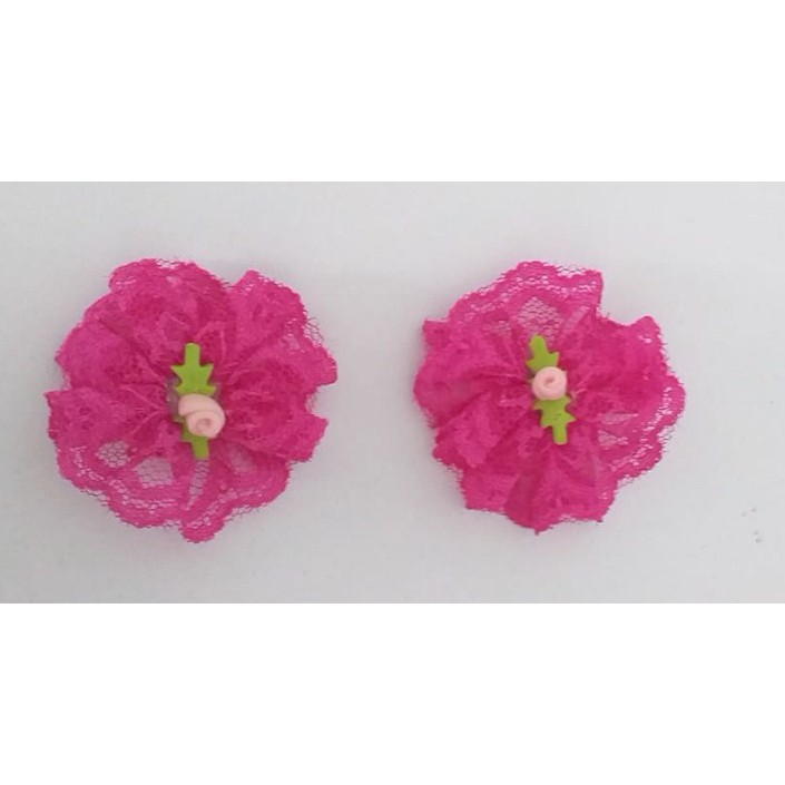 LAÇOS PINK COM FLOR ROSA