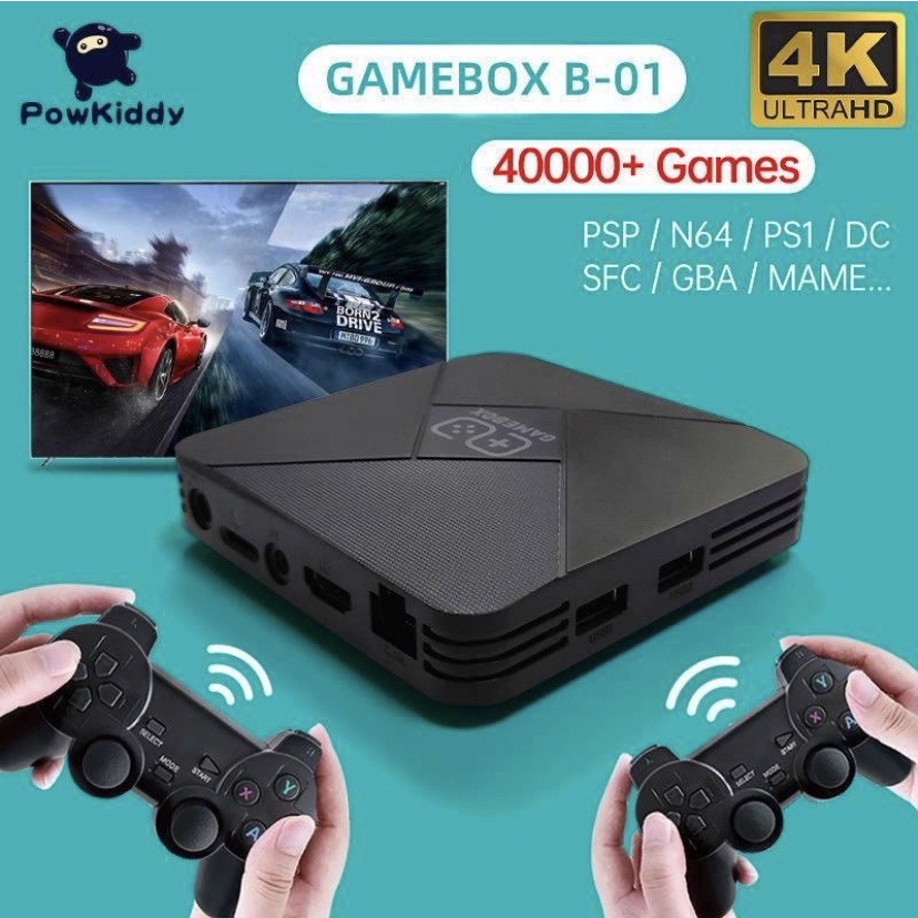 Console Powkiddy G5 32gb Com Jogos PS PSP DC MD NES SNES GBA DS Pronta Entrega Novo