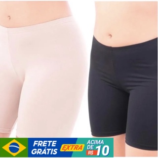 Anagua Shortinho Segunda Pele Modeladora Calcinha Short