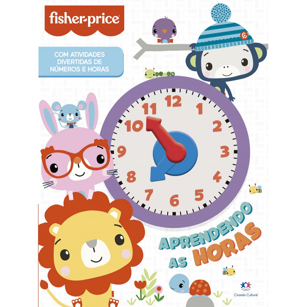 Livro - Fisher Price - Aprendendo as horas - Ciranda Cultural em Oferta na Shopee
