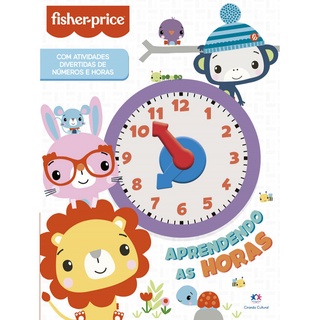 Livro - Fisher Price - Aprendendo as horas - Ciranda Cultural em Oferta na Shopee