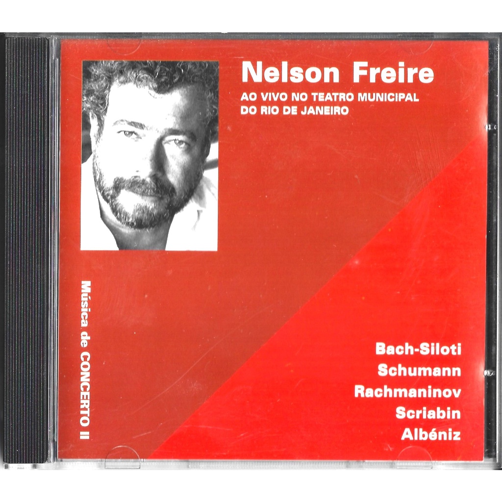 2 CDs NELSON Freire Música de Concerto II e As 12 Mais Vol 3  intérpretes João Gilbertto, Elis Regina, Jorge Ben Jor etc