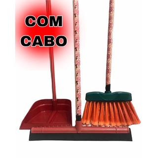 Kit Vassoura Rodo E Pá