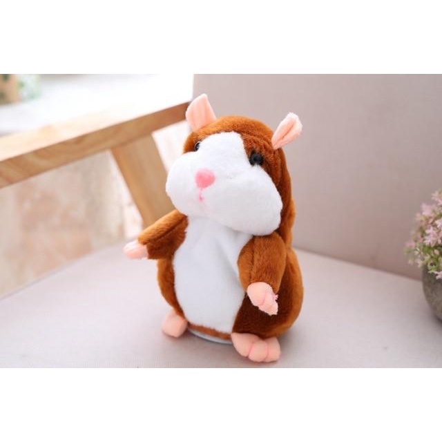 Hamster Falante - Marrom - Cinza - Repete qualquer som - Brinquedo em Oferta na Shopee