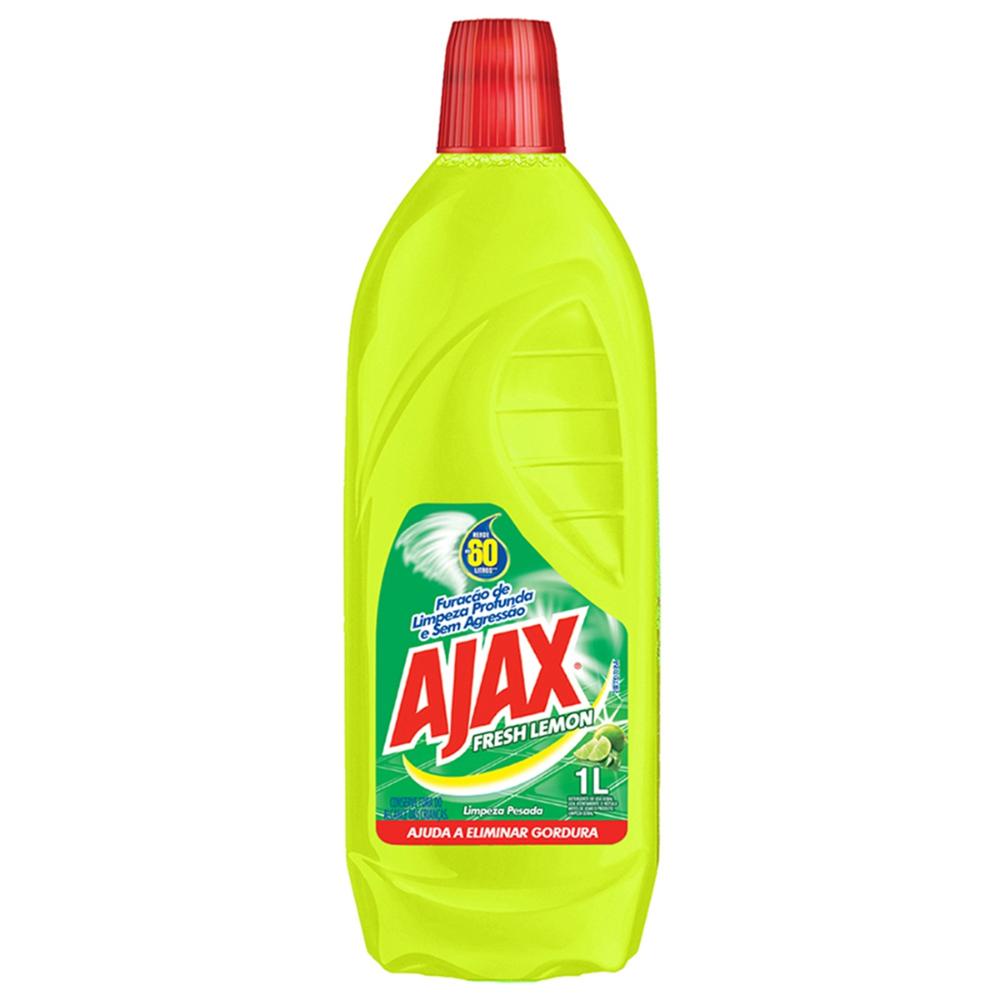 Limpador Diluível Ajax Fresh Lemon 1l