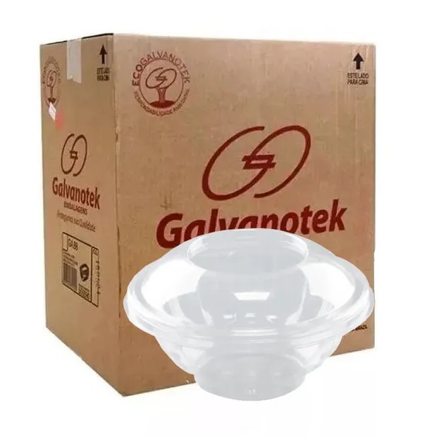 Embalagem Pet Doce, Pavê 250ml Galvanotek G-680 C/300 (1cx)
