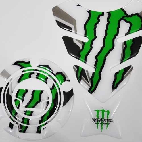 Protetor 3d Tanque Tankpad + Bocal M8 Moto Yamaha Xj6 600 Xj