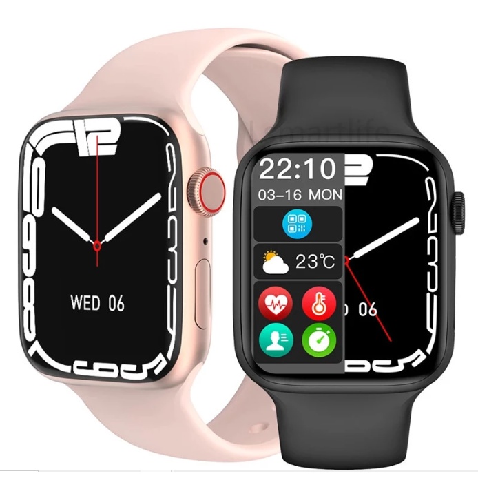 Smartwatch IWO W27 PRO Série 7 Original NFC Relógio Inteligente Nova Versão 2022