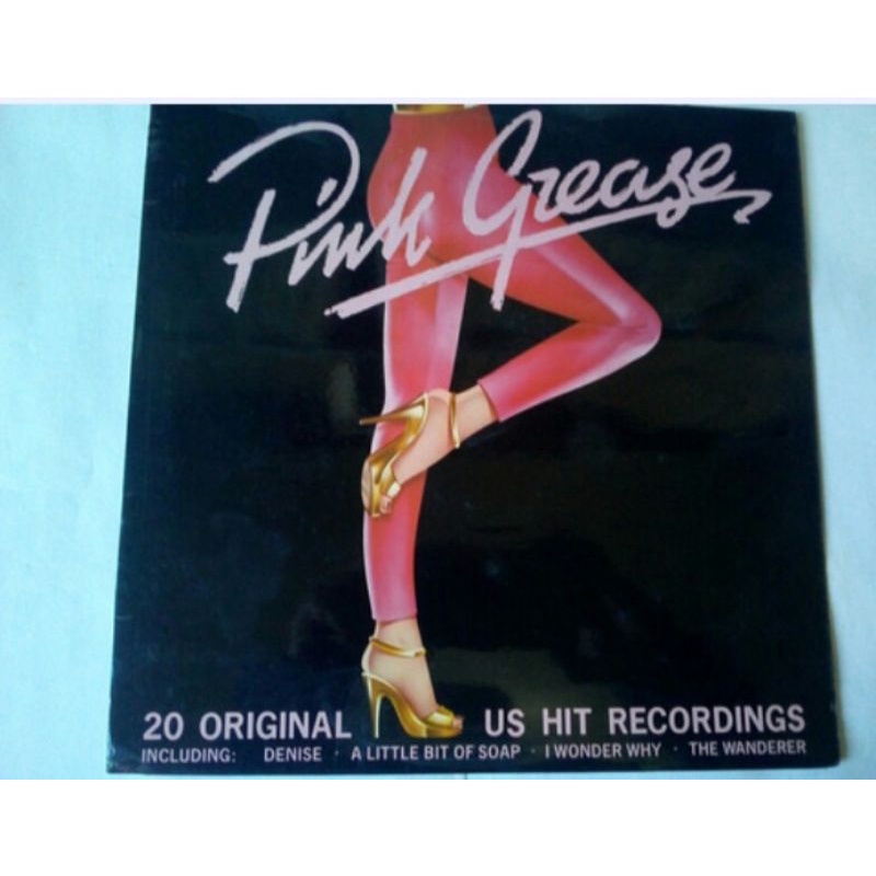 LP pink grease coletânea de garage Rock sixtie perfeito estado vinil e capa, importado