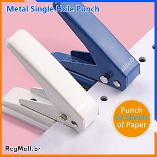 perfurador de papel para papel, cartão, plástico, couro, etiqueta, aglomerado e projeto de arte, capacidade de perfuração de 20 folhas furador de papel em Oferta na Shopee