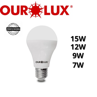 Lampada Led Bulbo 4.9w 7w 9w 12w 15w Base E27 Bivolt 6500K Branco Frio