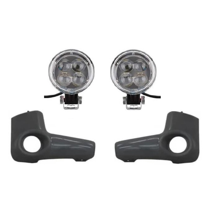 Ponteira Parachoque Farol Milha Led Volvo Vm 2006 A 2013 em Oferta na Shopee