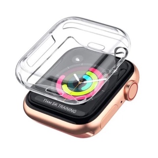 Capinha Transparente TPU para iwatch 360° 38mm/40mm/42mm/44mm/41mm/45mm
