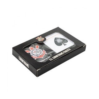 Jogo 2 Baralhos Plástico - Corinthians Oficial