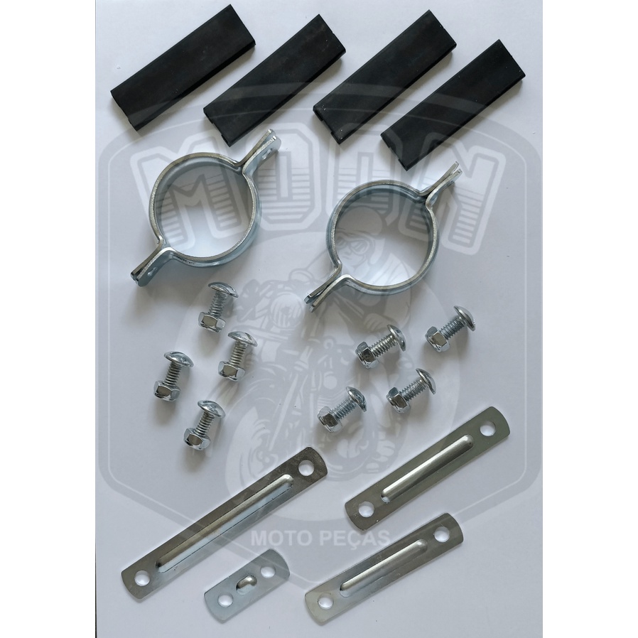 Adaptador Paralama Xre300 Para Bros 160 Inferior Disco E Tambor 1 LINHA