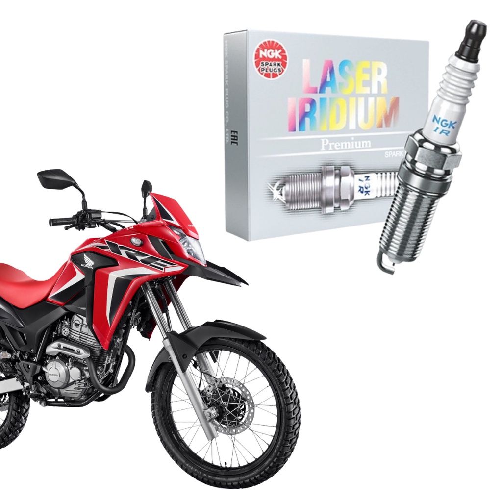 Vela Ngk Laser Iridium SIMR7B9DS Honda Xre300 Cb300r em Oferta na Shopee