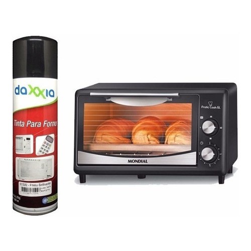 Tinta Preta P/ Pintura De Forno Elétrico E Microondas 300 Ml