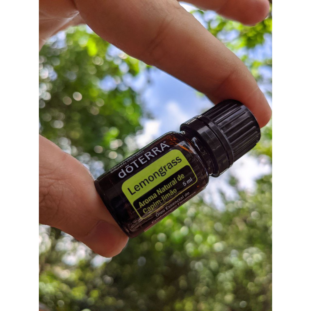 Óleo essencial capim limão lemongrass doterra digestão saudável