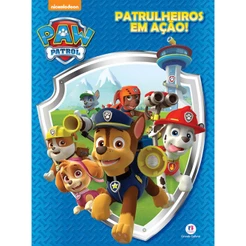 Livro - Patrulha Canina - Patrulheiros em ação - Ciranda Cultural