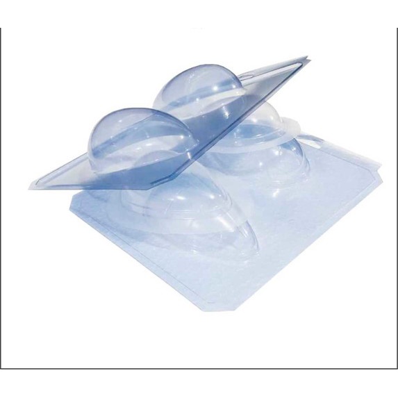 Forma com Silicone 3 partes para Chocolate Ovo de Páscoa 150 gramas - Forma para chocolate