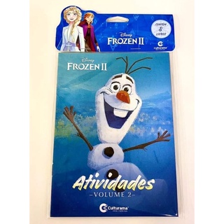 Frozen E Olaf - 8 Revistas De Atividades Educativas