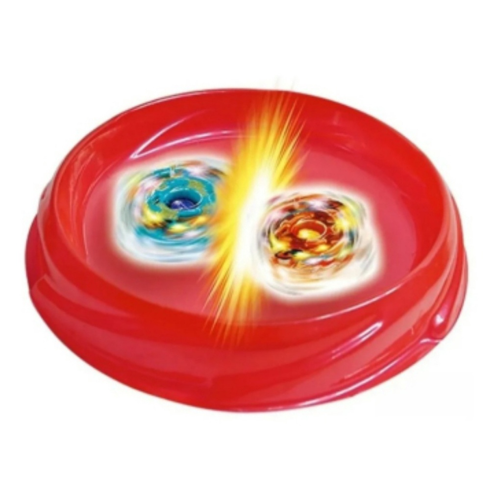 Bleibleide Clash tornado LED Beyblade C/ Arena Kit com 2 Beyblade Metal + lançador + Arena