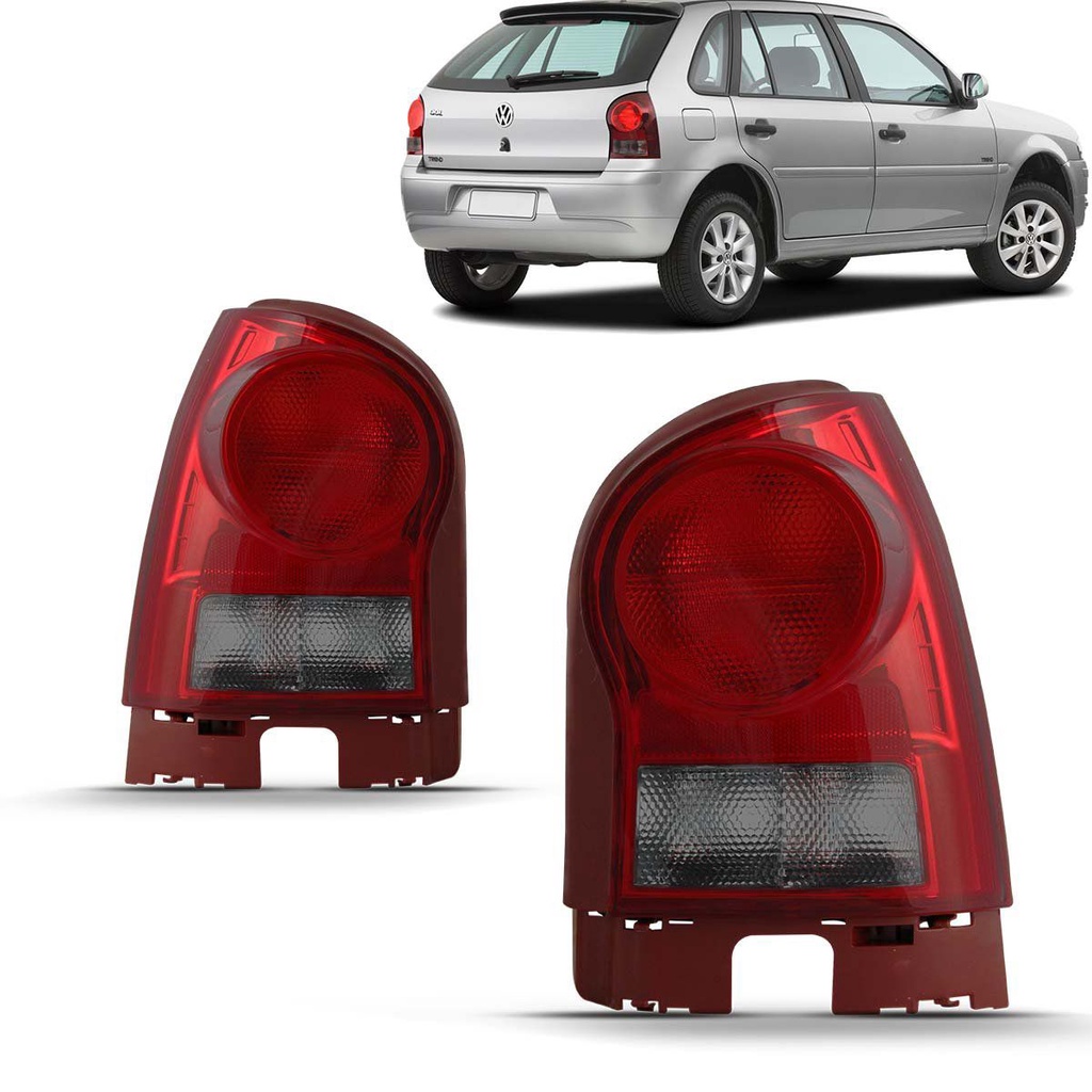 Lanterna Gol G4 2006 2007 2008 2009 2010 2011 2012 2013 2014 Fumê em Oferta na Shopee