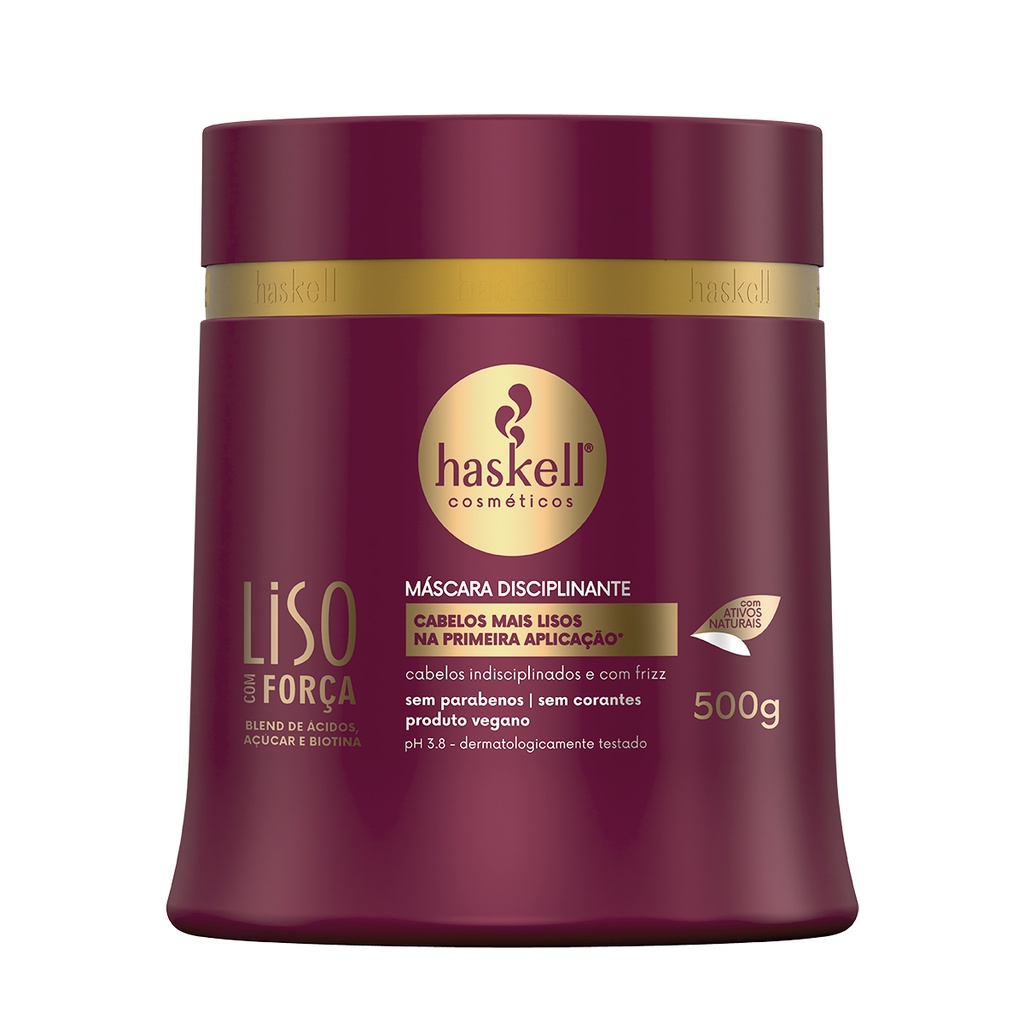 Máscara Liso com Força Haskell 500g