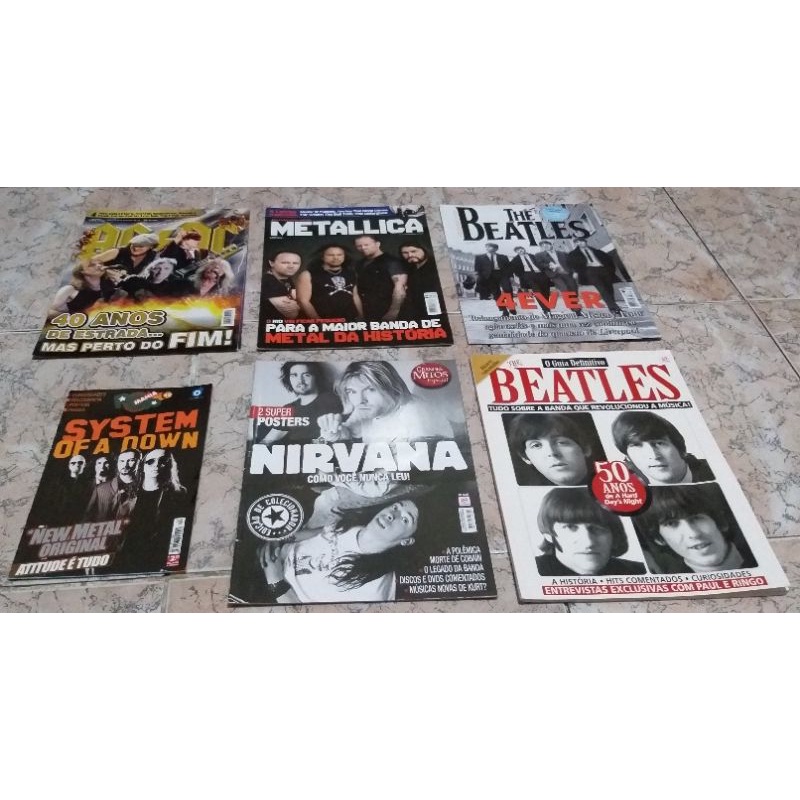 Kit Pôster Rock | Shopee Brasil