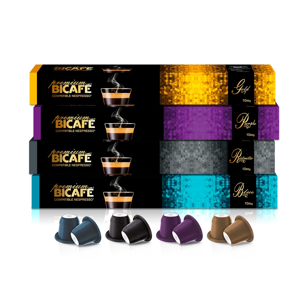 Kit 40 Cápsulas De Café Bicafé Premium Para Máquinas Nespresso* em Oferta na Shopee