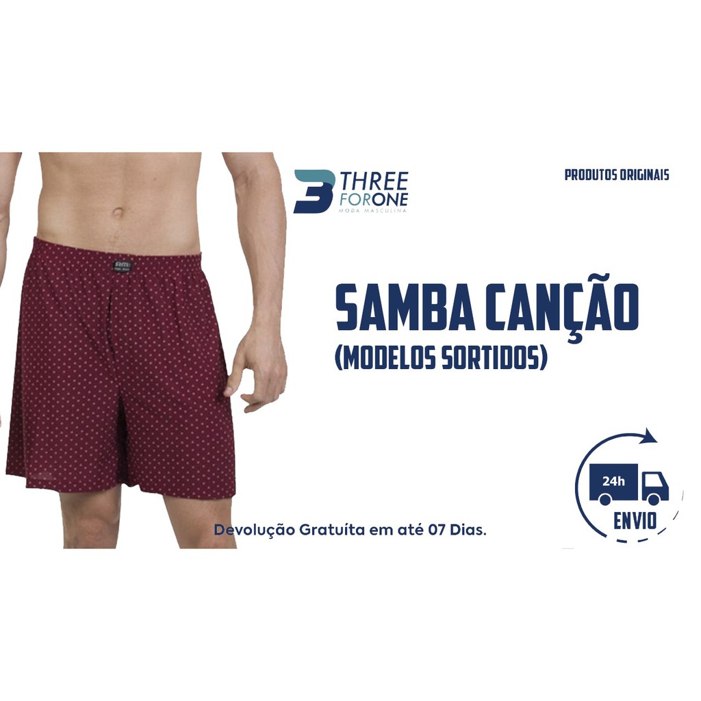 Cueca Samba Can O Microfibra Promo O Barata Cores Diversas Shopee Brasil