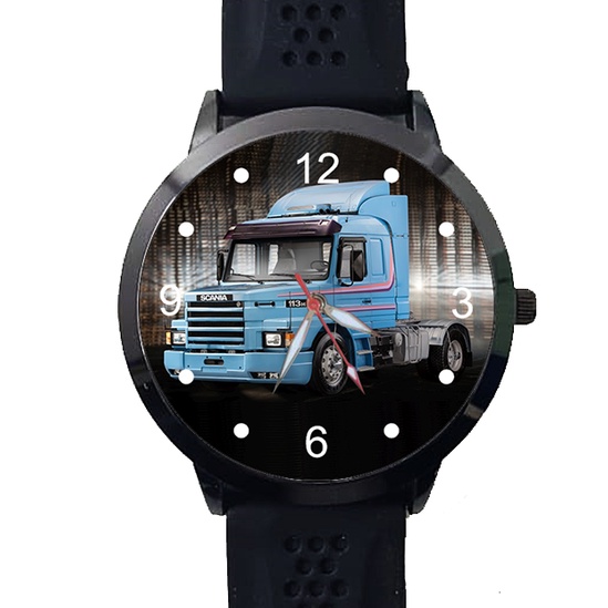 Relógio de Pulso Caminhão Scania 113H Carga Pesada Truck Carreteiro