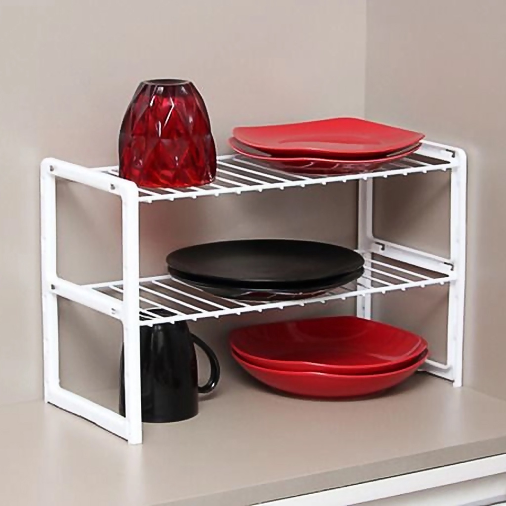 Organizador Rack Armário E Dispensa De Cozinha 3 Níveis em Oferta na Shopee