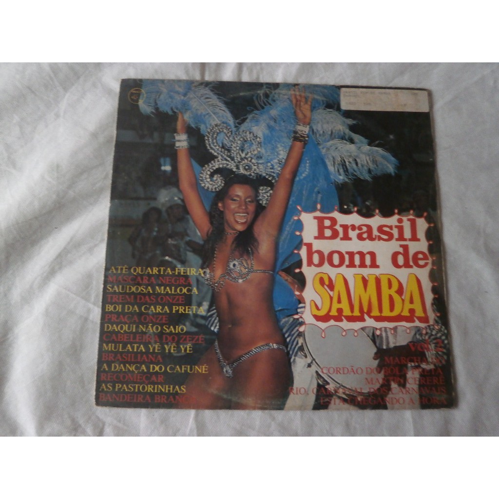 Lp Brasil Bom De Samba 1982 Conjunto Explosão Do Samba Vinil