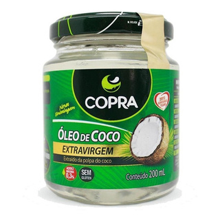Óleo De Coco Extra Virgem 200ml Copra - Promoção!