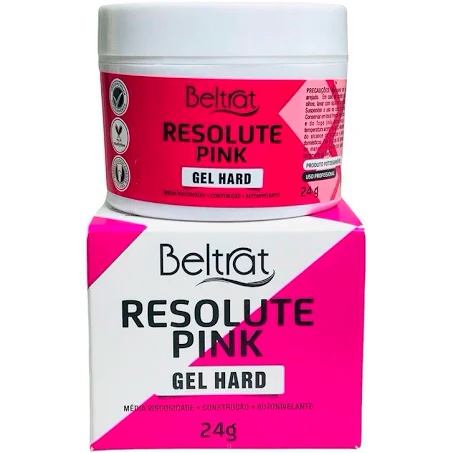 Gel P Unhas Resolute Pink Beltrat 24g Shopee Brasil