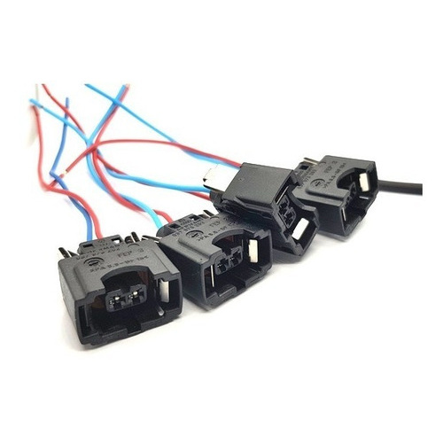 Plug Conector Bico Injetor Gol Voyage Fox 1.0 1.6 G4 G5 Flex