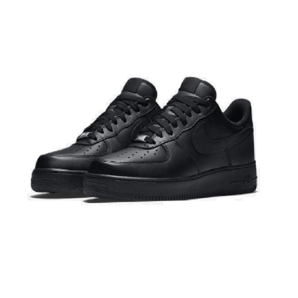 air force cano baixo preto