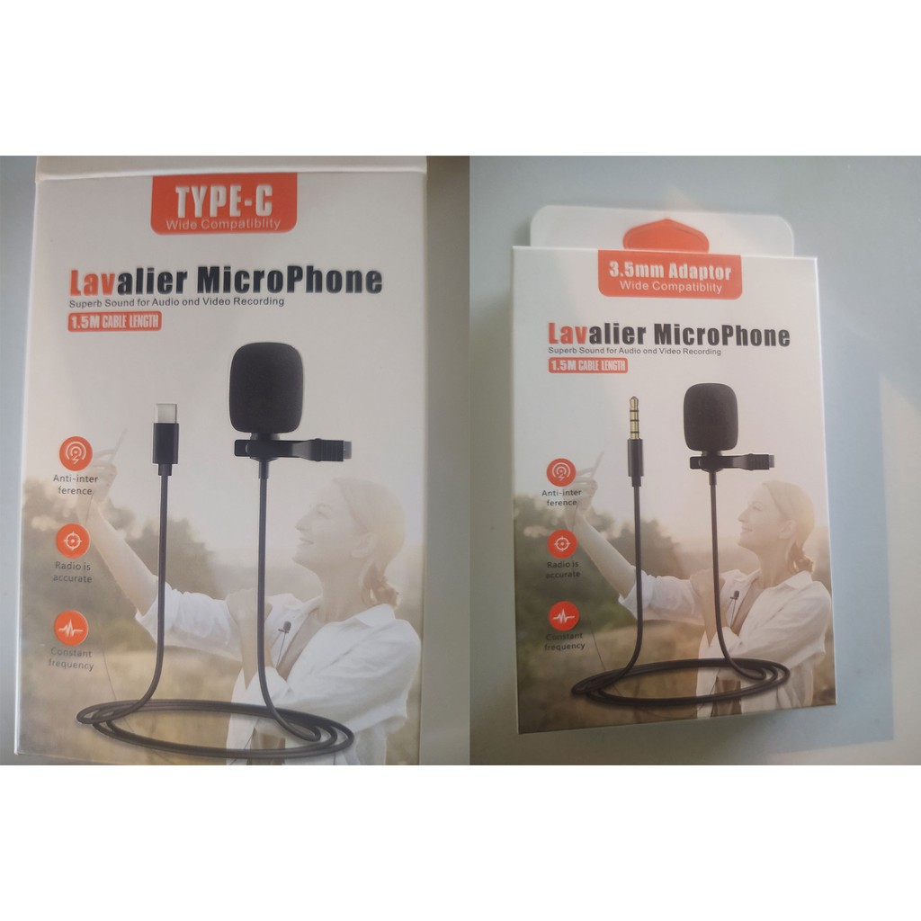 Microfone Lapela para Live Gravação
