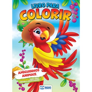 Livro Para Colorir Turminha Animal - Amiguinhos Animais