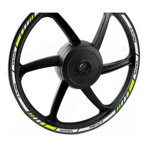 Friso Adesivo Refletivo M3 Roda Moto Dafra Next 250