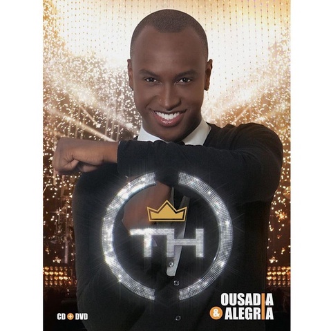 DVD + CD Thiaguinho Ousadia & Alegria - Novo Original Lacrado Música Nacional Pagode