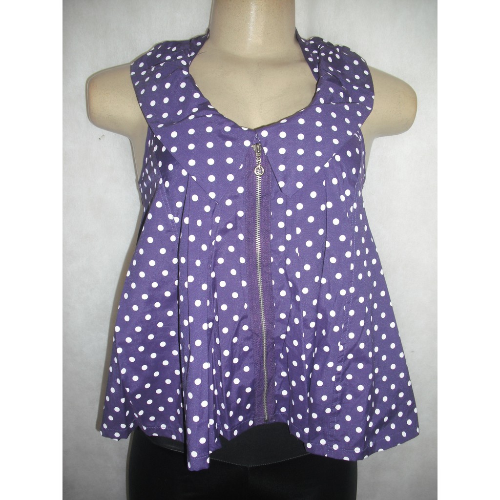 BLUSA ROXA POÁ ESTILO FRENTE UNICA SOMA38 TAM P USADO BOM ESTADO CODF