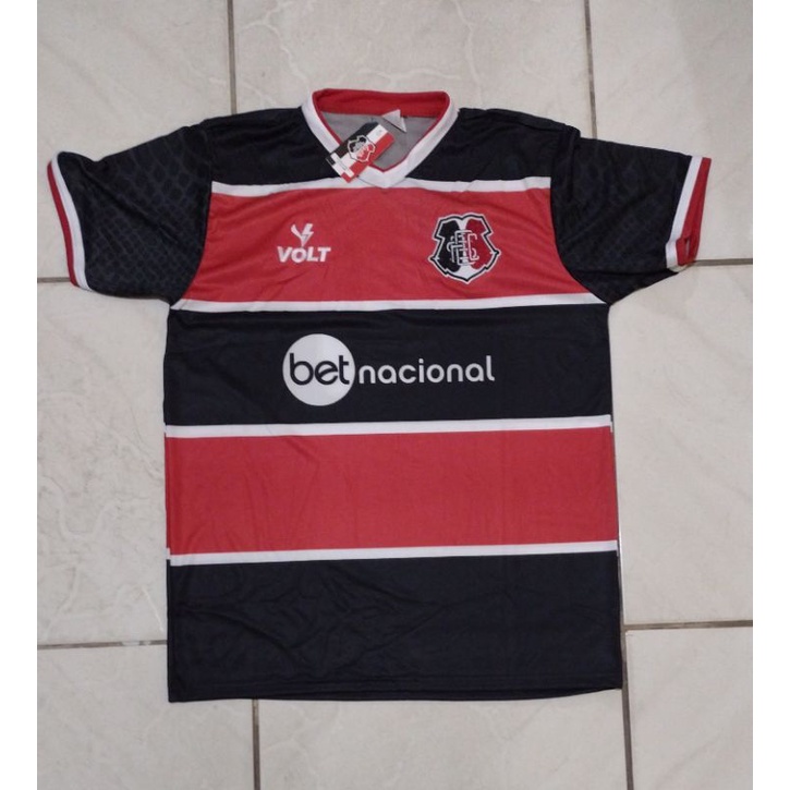 Nova camisa Santa Cruz 2022 coral betnacional