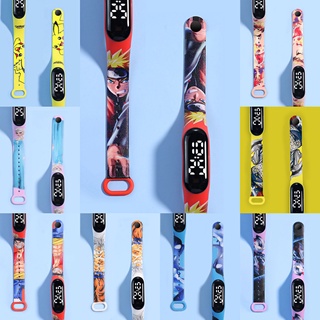 Crianças Relógio Menino Menina Desenho Fofo Esportes Impermeável Faixa De Silicone LED Digital Pulso