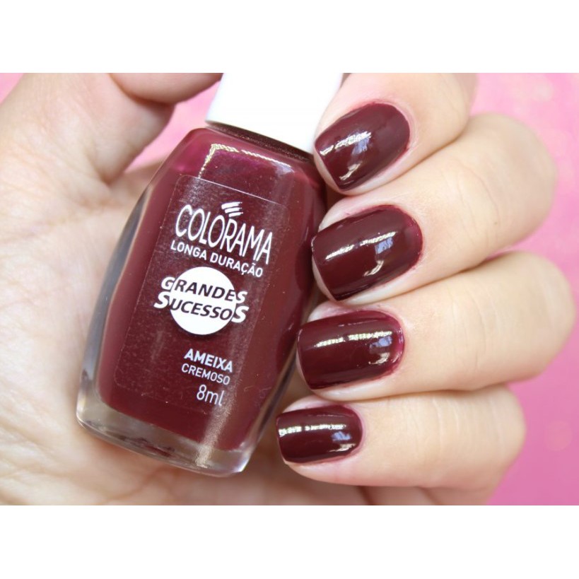 Esmalte Colorama Cor Ameixa Shopee Brasil