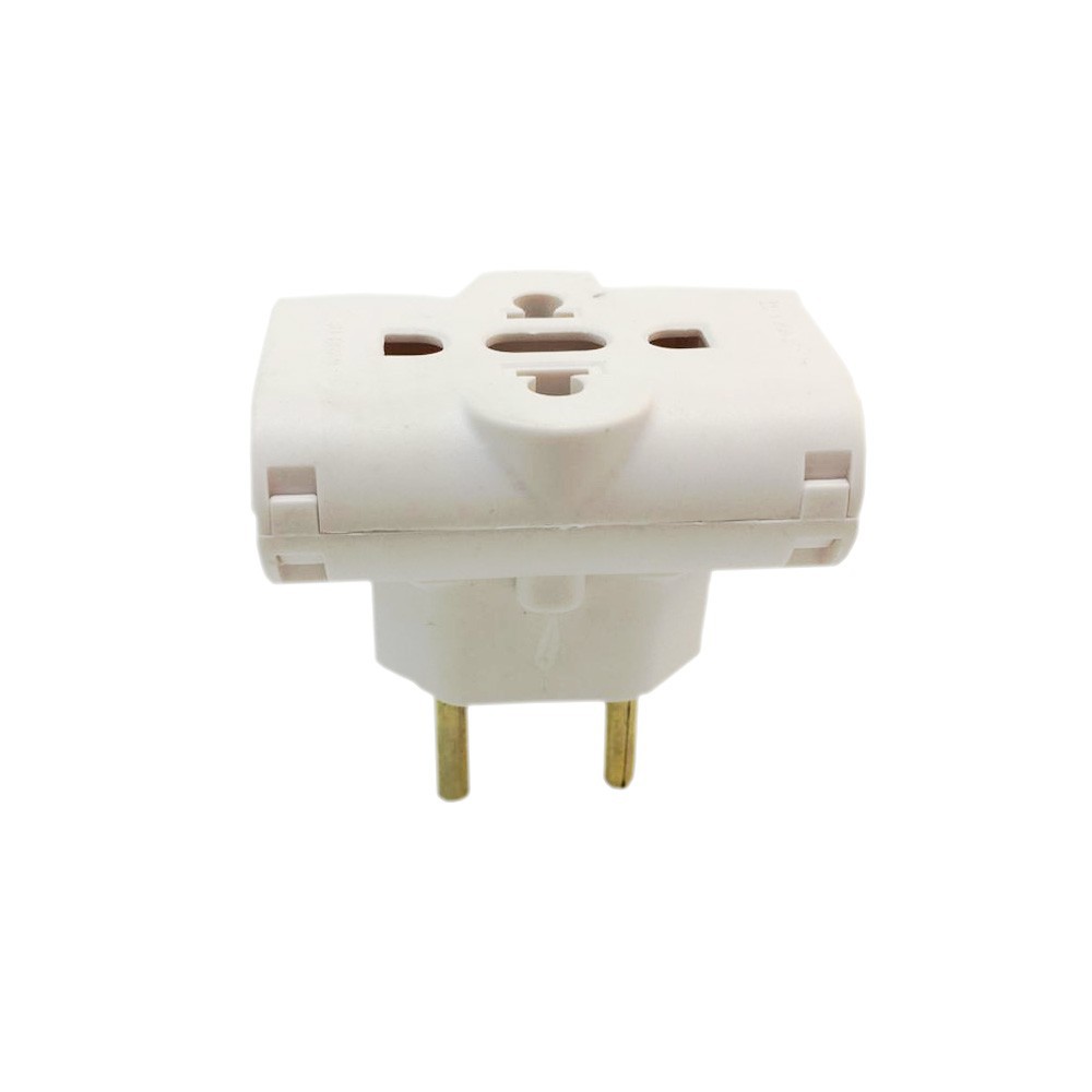 Kit 10 Peças Adaptador Benjamim T De Tomada Pino Plug 10a REFORÇADO