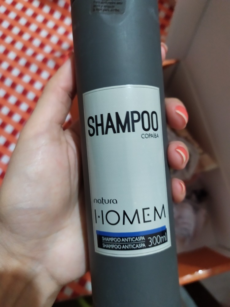 Shampoo Anticaspa Natura Homem 300 ml | Shopee Brasil