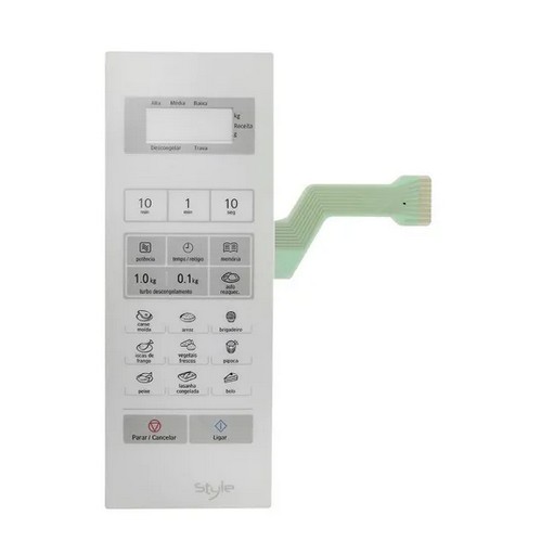 Membrana Teclado Microondas Panasonic Nnst341 - Nn St341 - Nnst 341 Nova